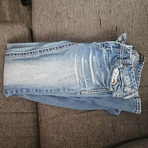 Women’s Light Blue Wide Leg Jeans - Flare Style